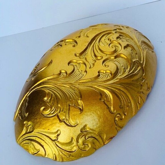 Goofus glass candy dish nut bowl serving plate red - Picture 4 of 6